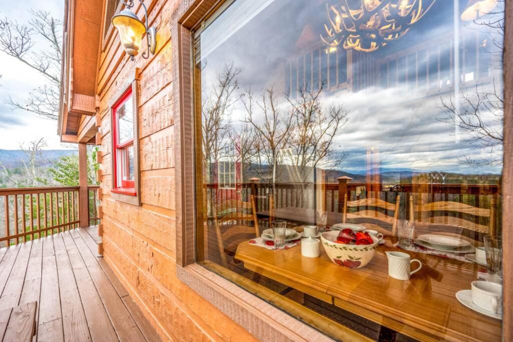 Over The Mountain - Smoky Mountain View Cabin Sevierville Esterno foto