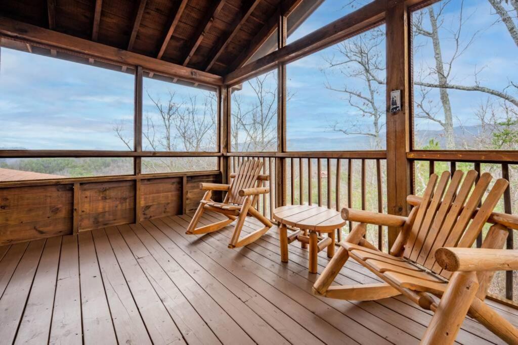 Over The Mountain - Smoky Mountain View Cabin Sevierville Esterno foto