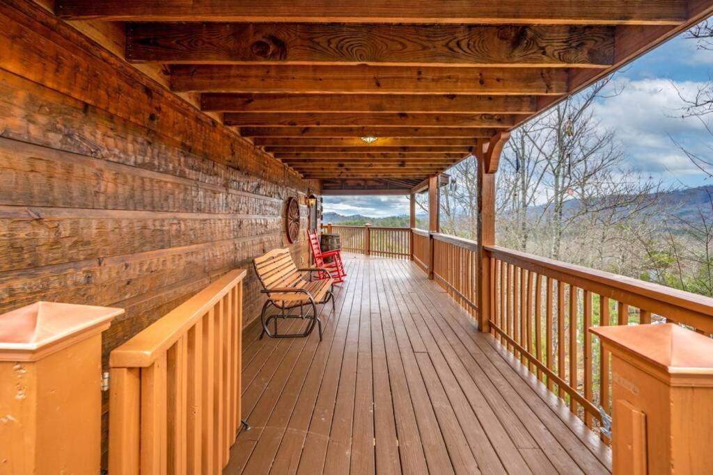 Over The Mountain - Smoky Mountain View Cabin Sevierville Esterno foto
