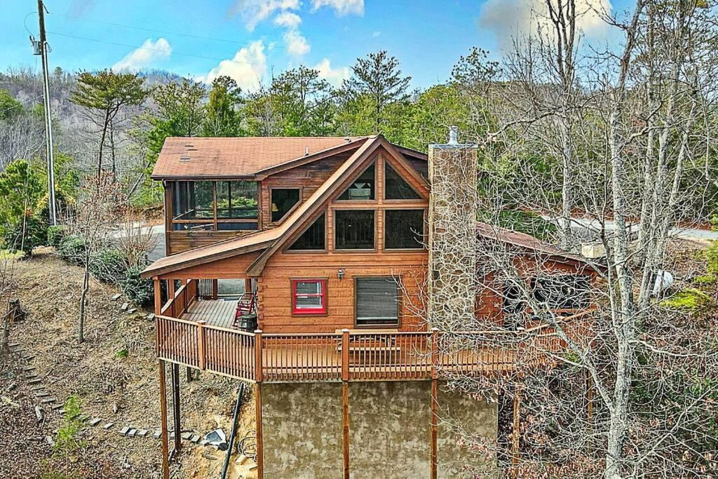 Over The Mountain - Smoky Mountain View Cabin Sevierville Esterno foto
